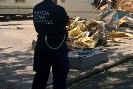 Ruspa a via di Salone, foto di Samir Aljia